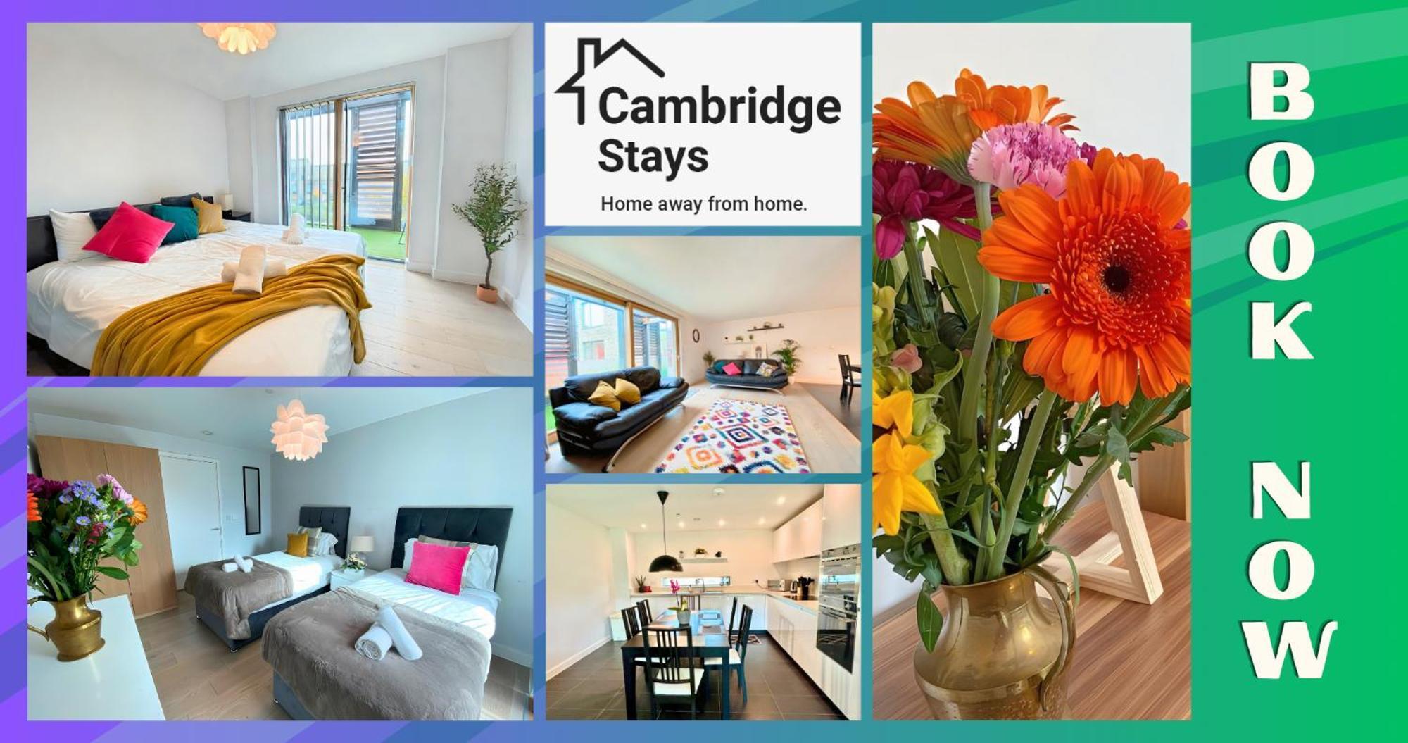 Cambridge Stays - Apartment At Addenbrooke Hospital And Bio Campus - Free Private Parking Buitenkant foto